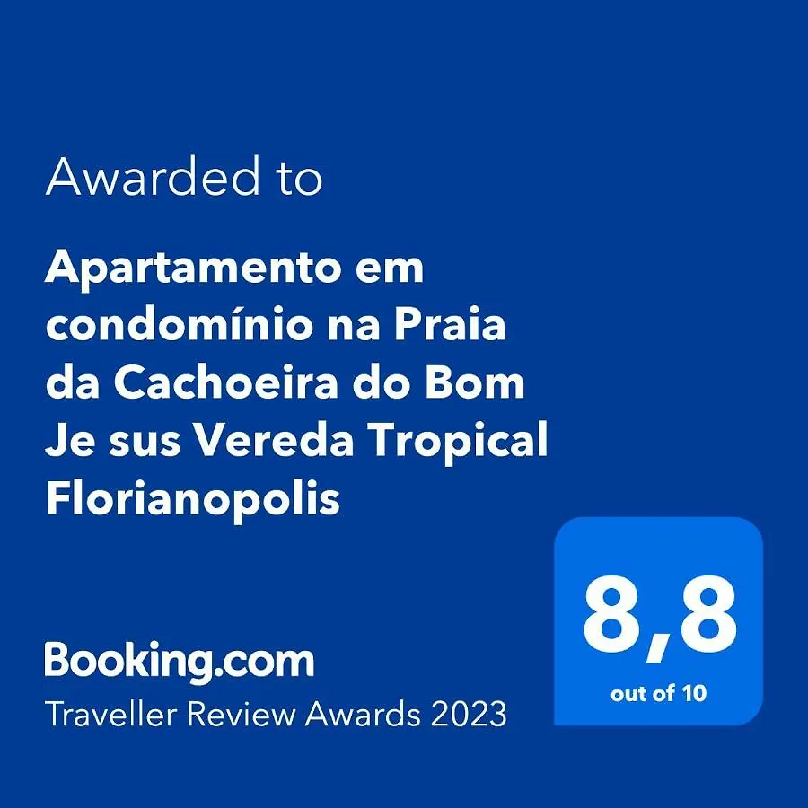 בית נופש Apartamento Em Condominio Na Praia Da Cachoeira Do Bom Je Sus Vereda Tropical Florianópolis